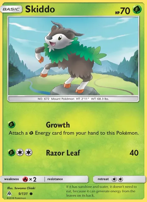 Skiddo [Growth | Razor Leaf]