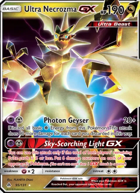 Ultra Necrozma GX [Photon Geyser | Sky-Scorching Light GX]