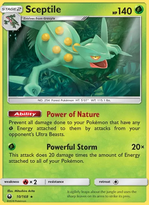 Sceptile [Power of Nature | Powerful Storm]