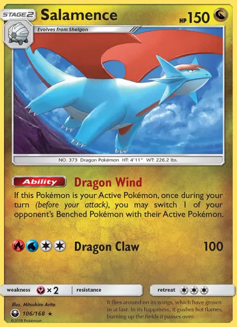 Salamence [Dragon Wind | Dragon Claw]
