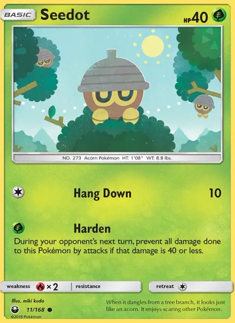 Seedot [Hang Down | Harden]