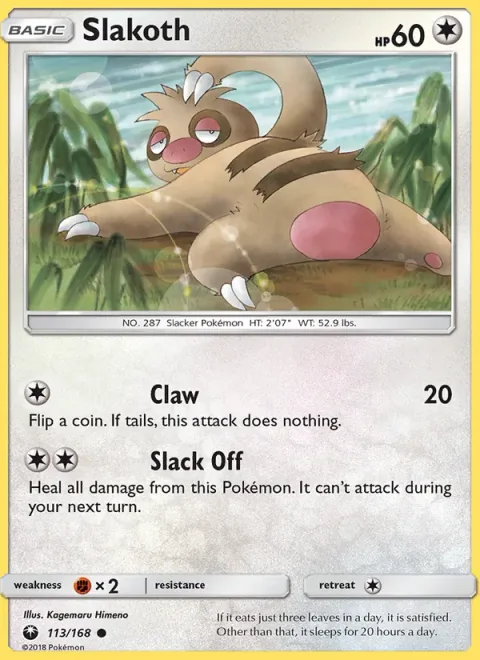 Slakoth [Claw | Slack Off]