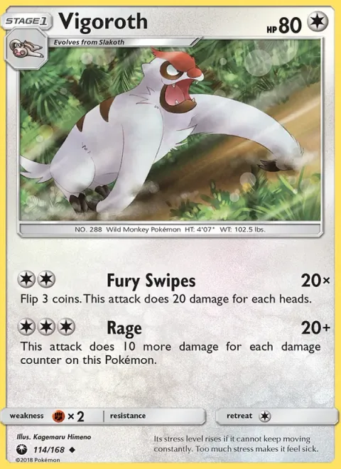 Vigoroth [Fury Swipes | Rage]
