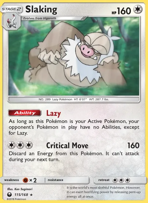 Slaking [Lazy | Critical Move]