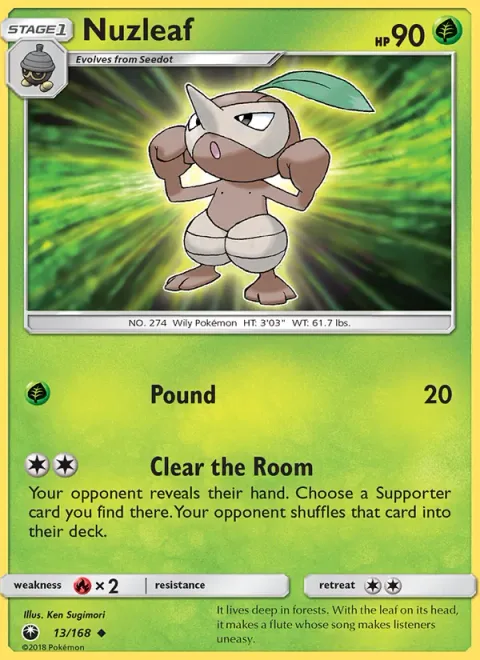 Nuzleaf [Pound | Clear the Room]