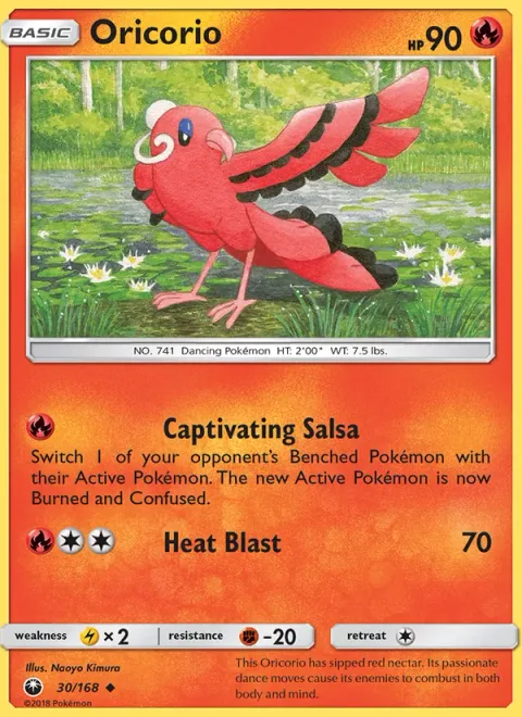 Oricorio [Captivating Salsa | Heat Blast]