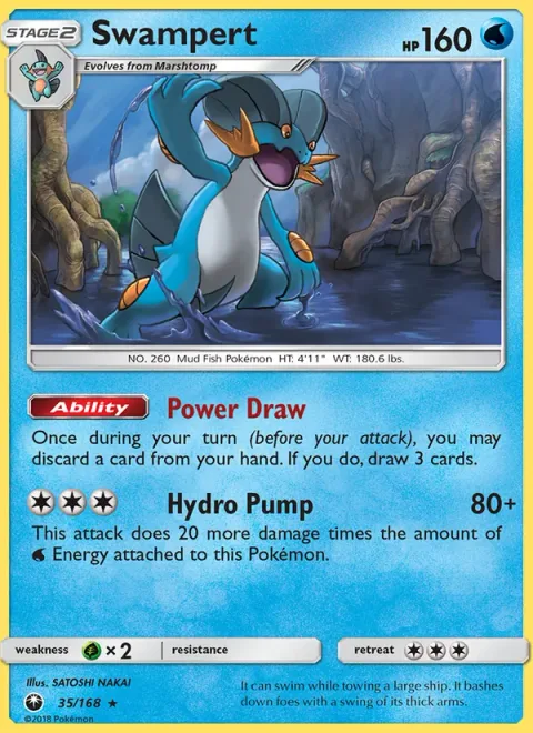 Swampert [Power Draw | Hydro Pump]