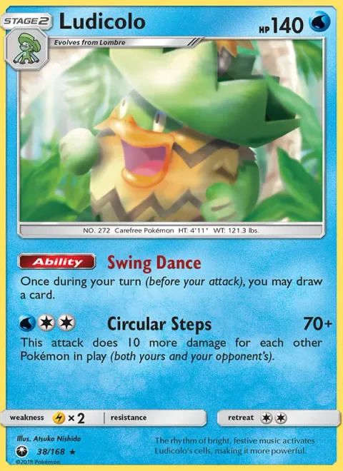Ludicolo [Swing Dance | Circular Steps]