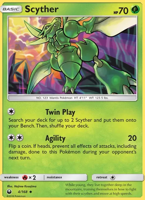 Scyther [Twin Play | Agility]