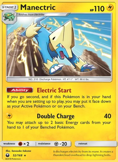 Manectric [Electric Start | Double Charge]