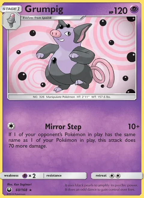 Grumpig [Mirror Step]