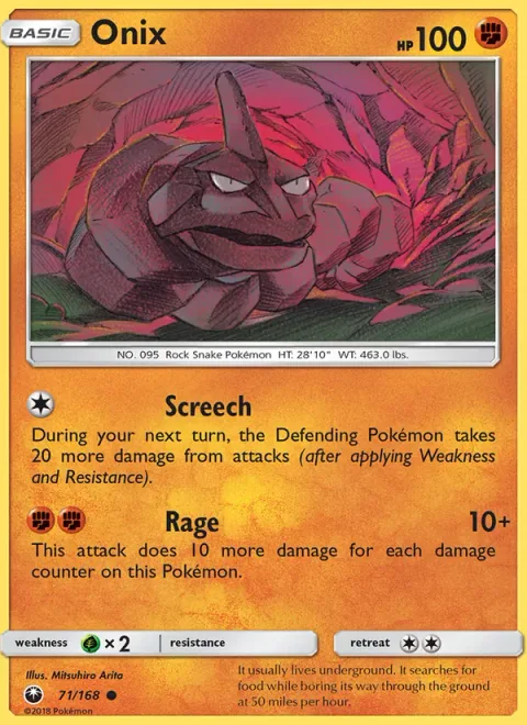 Onix [Screech | Rage]