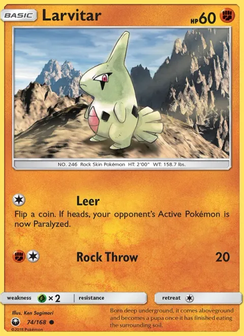 Larvitar [Leer | Rock Throw]
