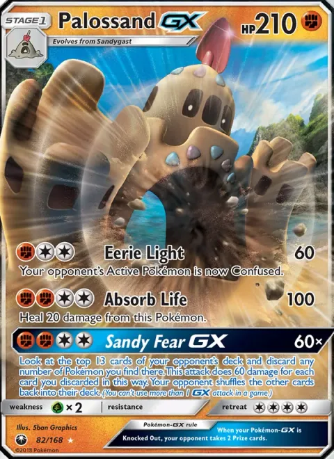 Palossand GX [Eerie Light | Absorb Life | Sandy Fear GX]