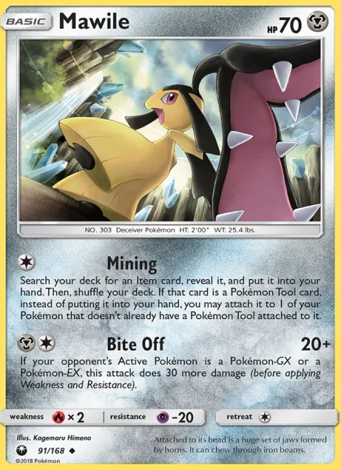 Mawile [Mining | Bite Off]