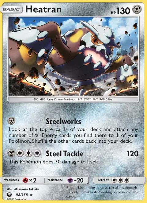 Heatran [Steelworks | Steel Tackle]
