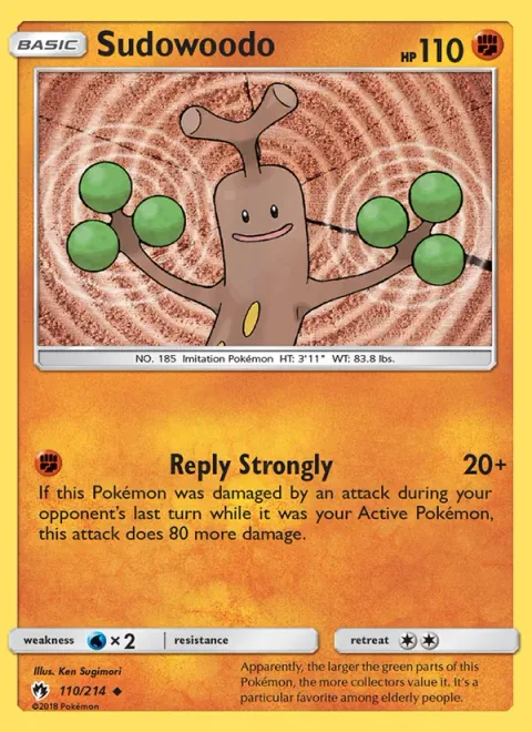 Sudowoodo [Reply Strongly]