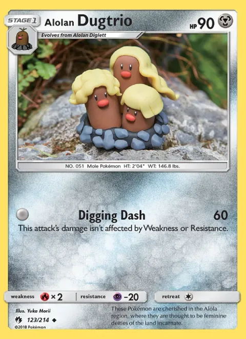 Alolan Dugtrio [Digging Dash]