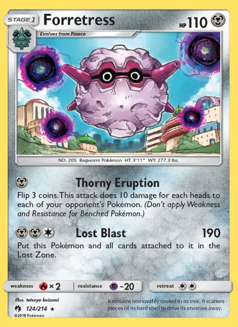 Forretress [Thorny Eruption | Lost Blast]