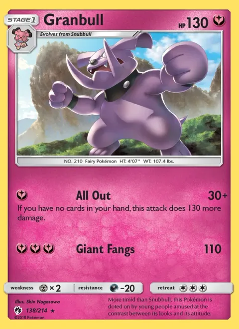 Granbull [All Out | Giant Fangs]