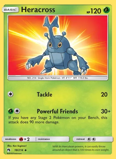Heracross [Tackle | Powerful Friends]