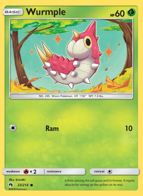 Wurmple [Poison Sting]