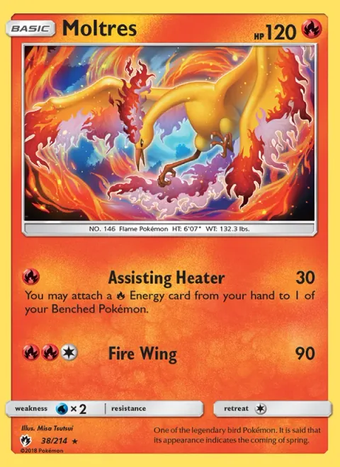 Moltres [Assisting Heater | Fire Wing]