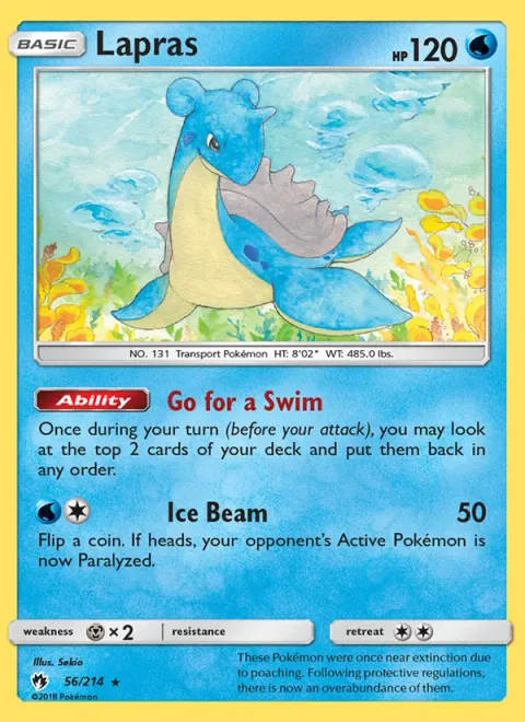 Lapras [Go for a Swim | Ice Beam]