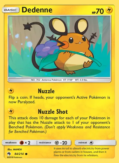 Dedenne [Nuzzle | Nuzzle Shot]