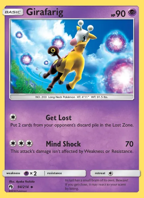 Girafarig [Get Lost | Mind Shock]