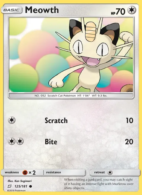 Meowth [Scratch | Bite]