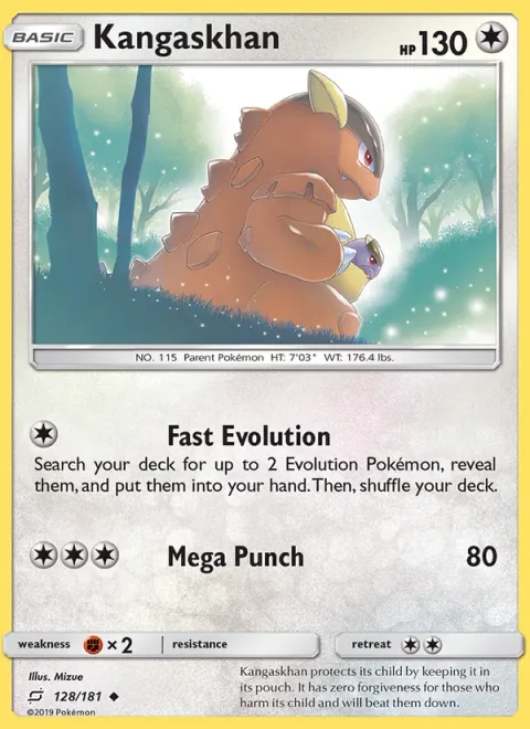 Kangaskhan [Fast Evolution | Mega Punch]