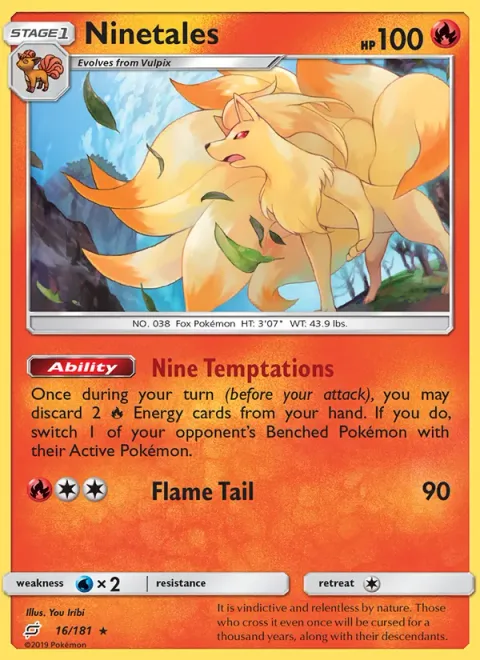 Ninetales [Nine Temptations | Flame Tail]