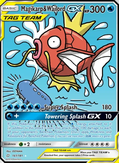 Magikarp & Wailord GX [Super Splash | Towering Splash GX]