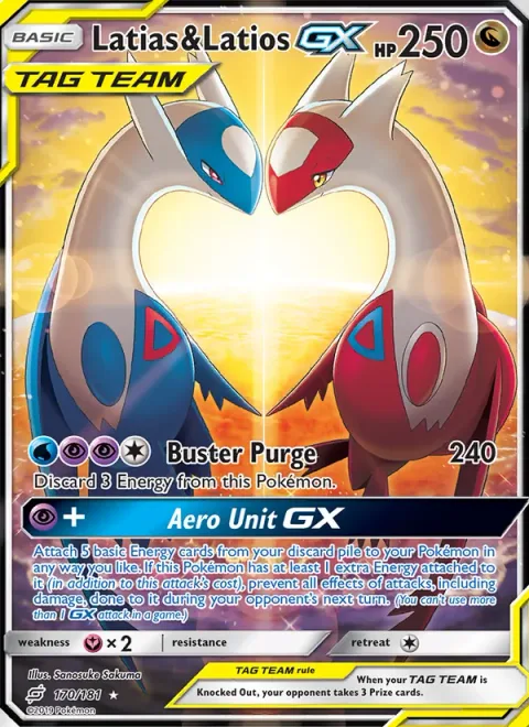 Latias & Latios GX [Buster Purge | Aero Unit GX]