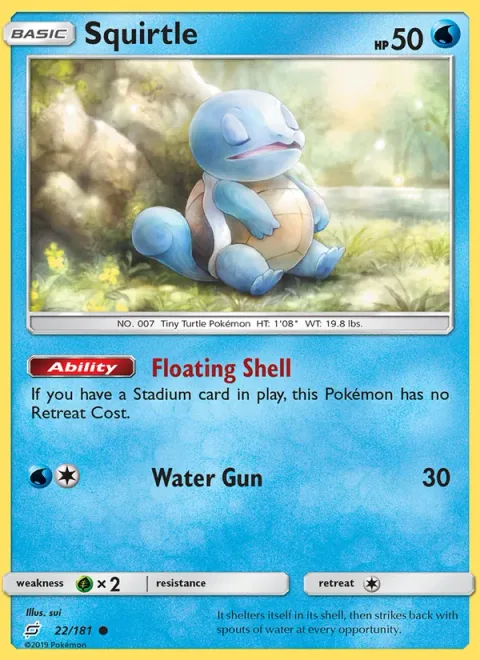 Squirtle [Floating Shell | Water Gun]