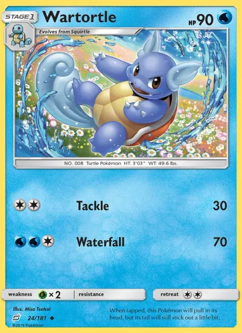 Wartortle [Tackle | Waterfall]