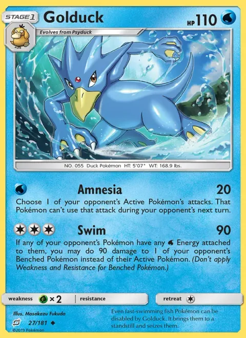 Golduck [Amnesia | Swim]