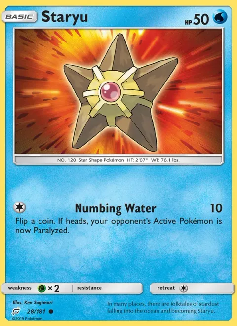 Staryu [Numbing Water]