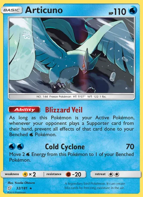 Articuno [Blizzard Veil | Cold Cyclone]