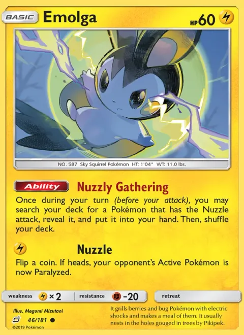 Emolga [Nuzzly Gathering | Nuzzle]