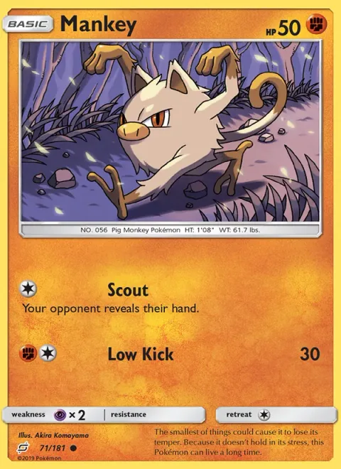 Mankey [Scout | Low Kick]