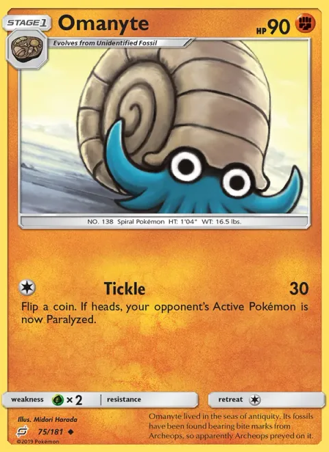 Omanyte [Tickle]
