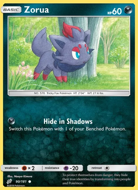 Zorua [Hide in Shadows]