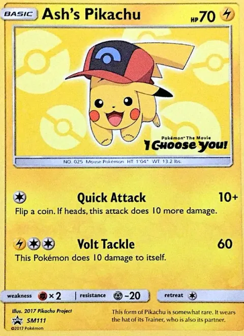 Ash's Pikachu [Quick Attack | Volt Tackle]
