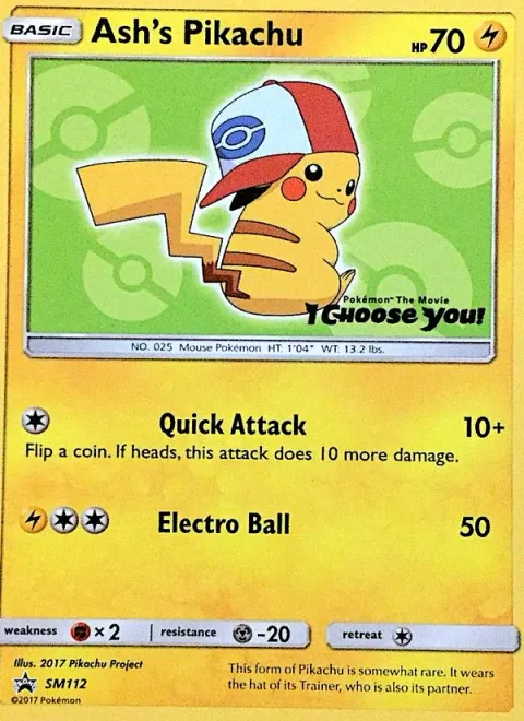 Ash's Pikachu [Quick Attack | Electro Ball]