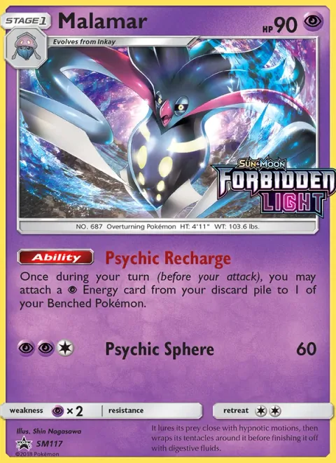 Malamar [Psychic Recharge | Psychic Sphere]