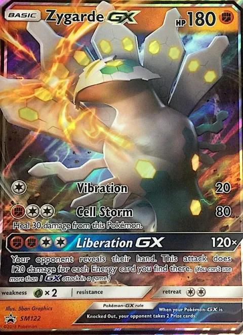 Zygarde GX [Vibration | Cell Storm | Liberation GX]