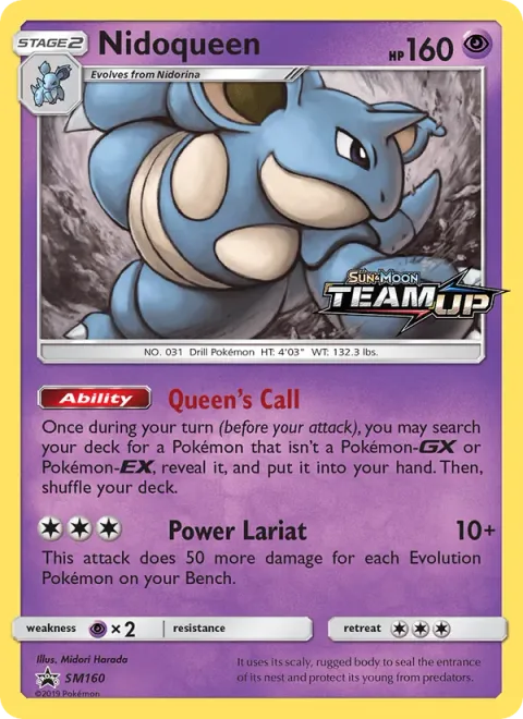 Nidoqueen [Queen's Call | Power Lariat]