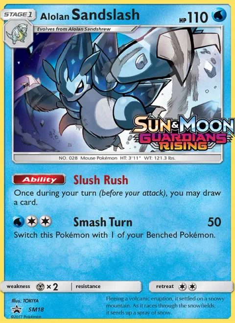 Alolan Sandslash [Slush Rush | Smash Turn]